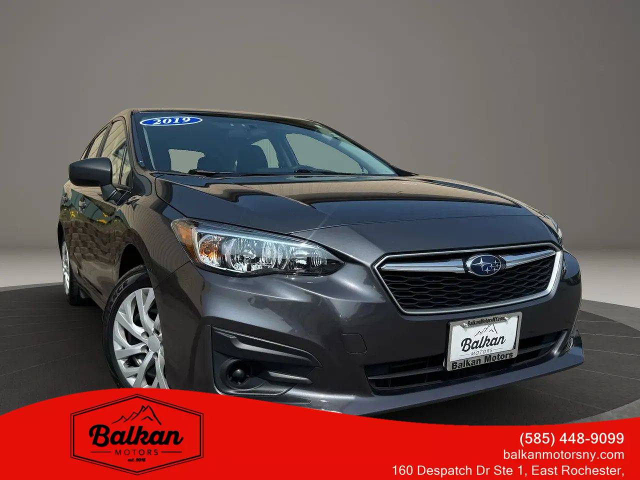 2019 Subaru Impreza 2.0i — Hatchback — 71,837 mi — East Rochester, NY