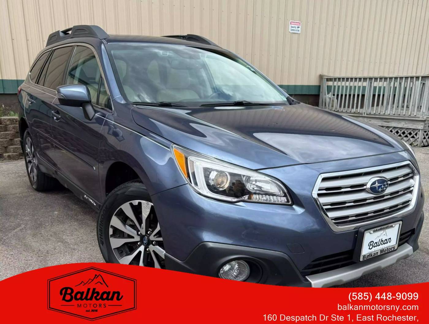 2016 Subaru Outback 2.5i Limited — SUV — 98,646 mi — East Rochester, NY