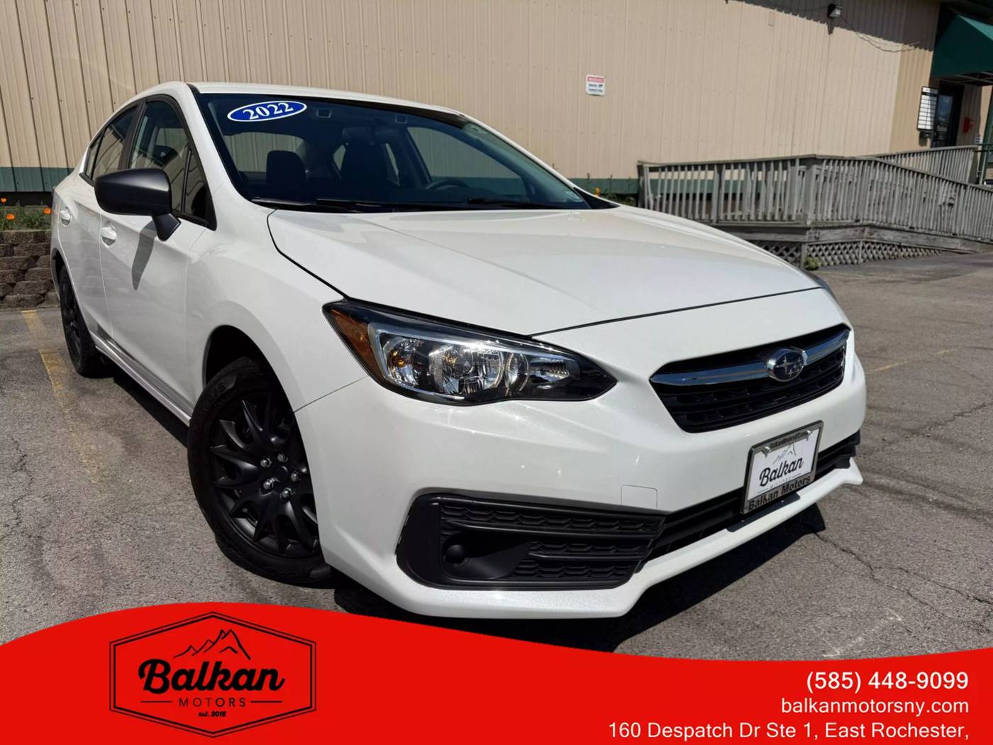 2022 Subaru Impreza 2.0i — Sedan — 51,842 mi — East Rochester, NY