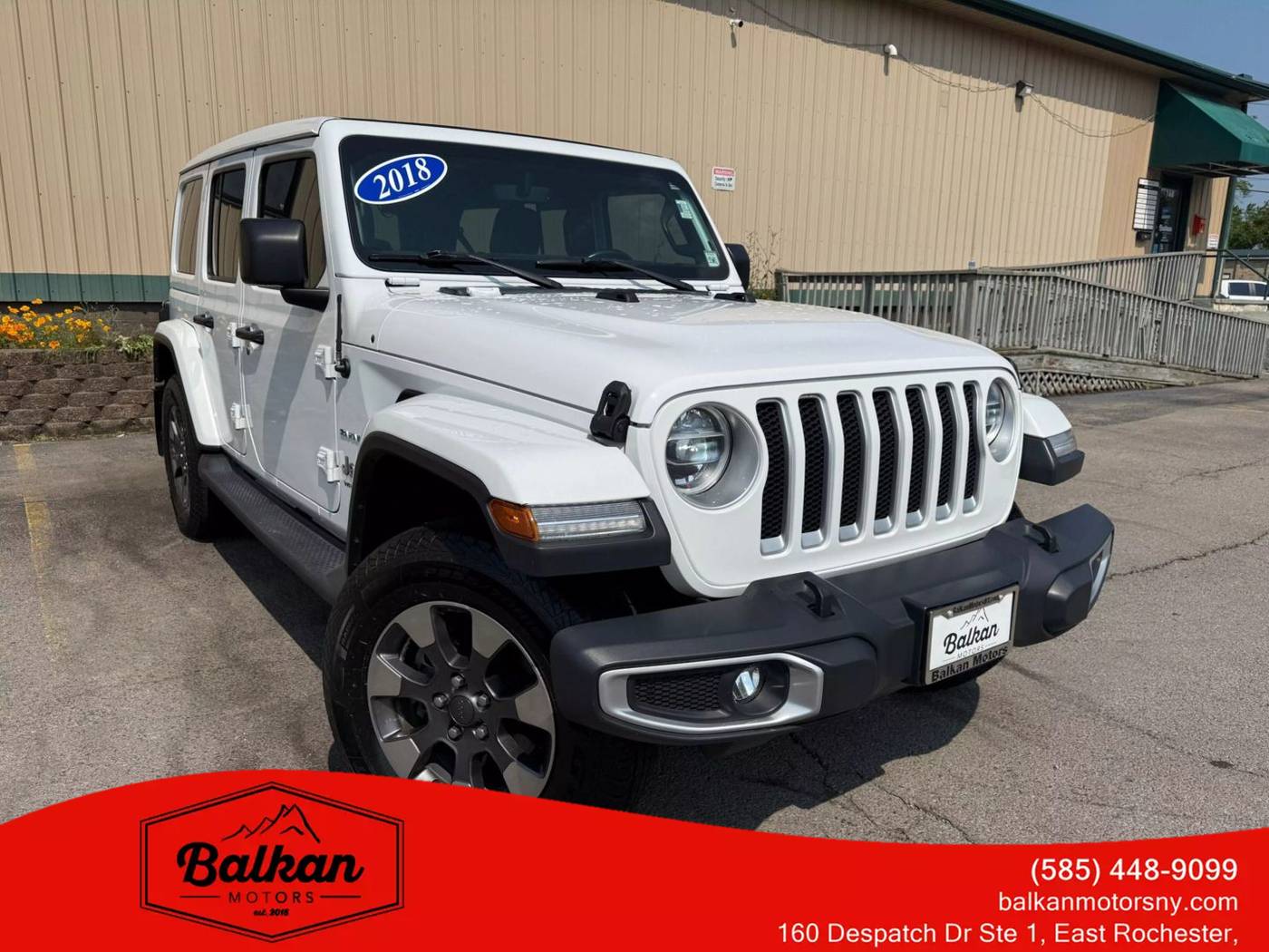 2018 Jeep Wrangler Sahara — SUV — 83,977 mi — East Rochester, NY