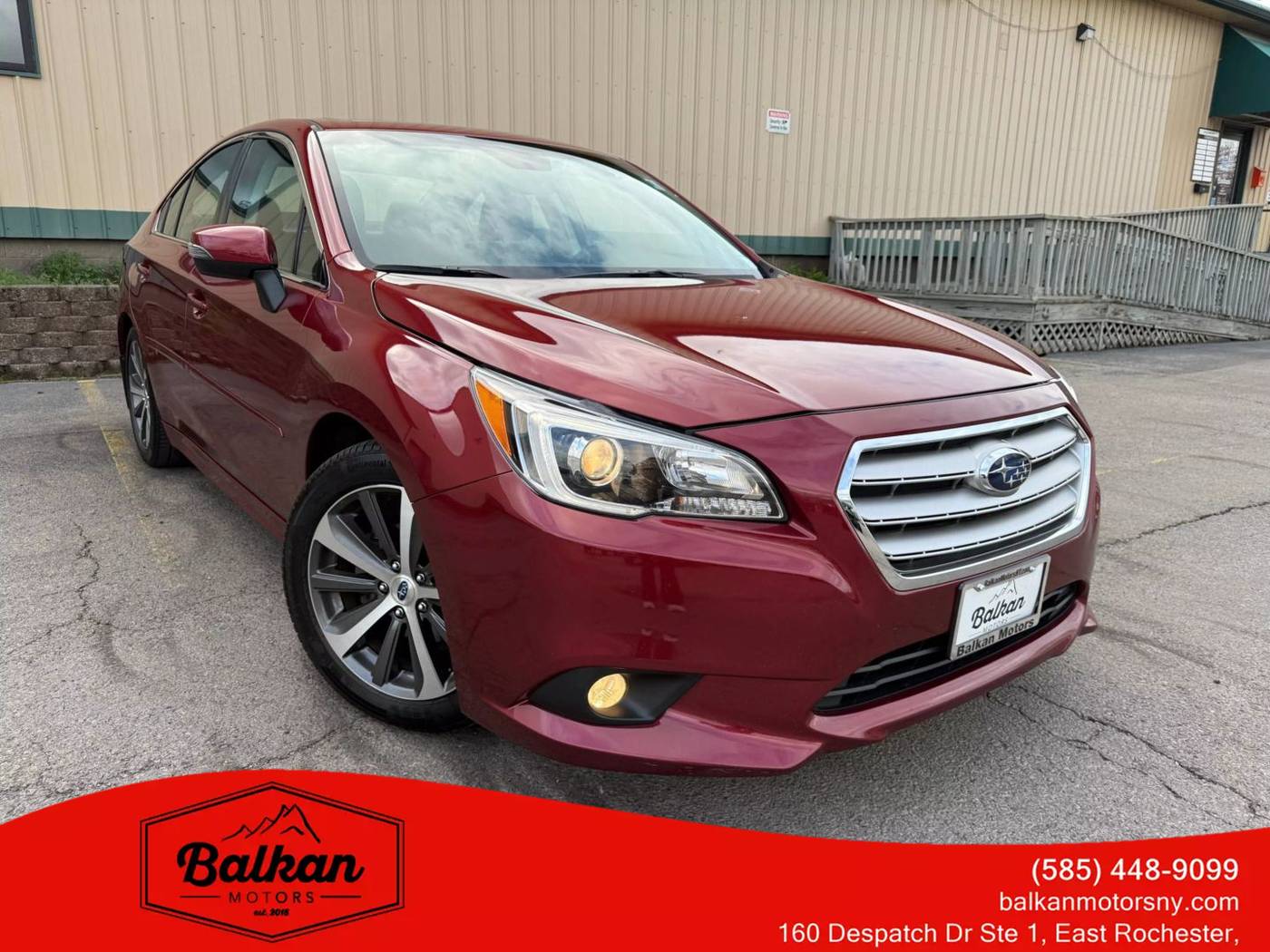 2016 Subaru Legacy 2.5i Limited — Sedan — 101,124 mi — East Rochester, NY