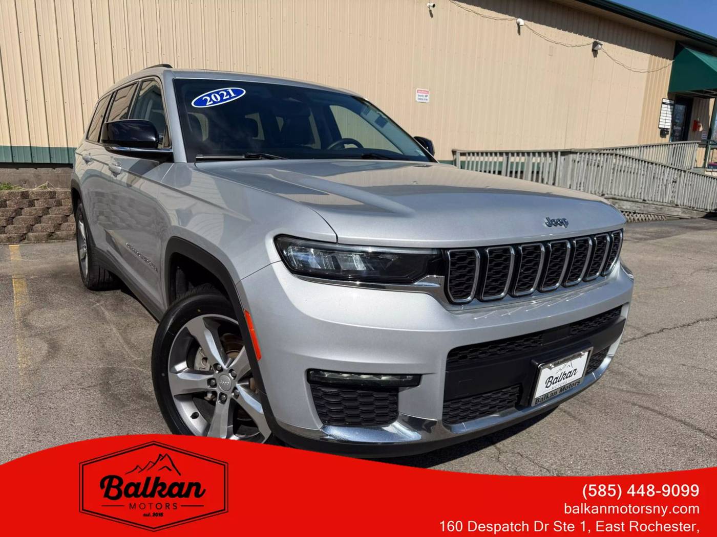 2021 Jeep Grand Cherokee Limited — SUV — 41,116 mi — East Rochester, NY
