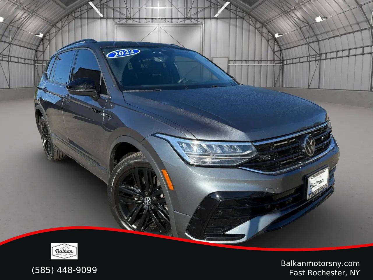 2022 Volkswagen Tiguan SE R-Line Black — SUV — 54,552 mi — East Rochester, NY