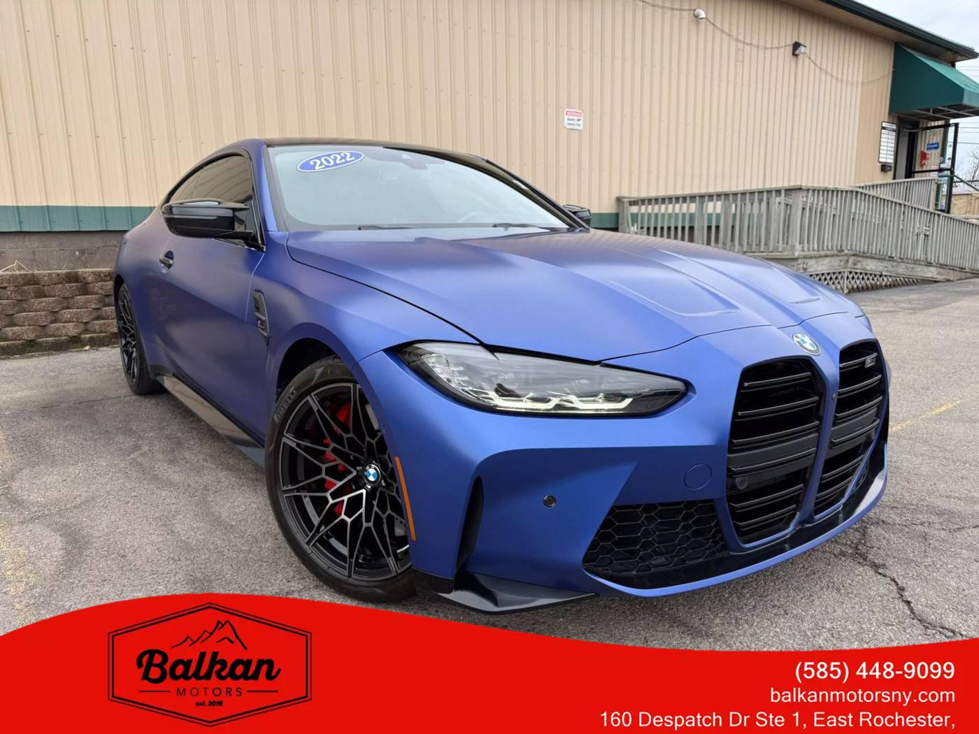 2022 BMW M4 Competition — Coupe — 15,162 mi — East Rochester, NY