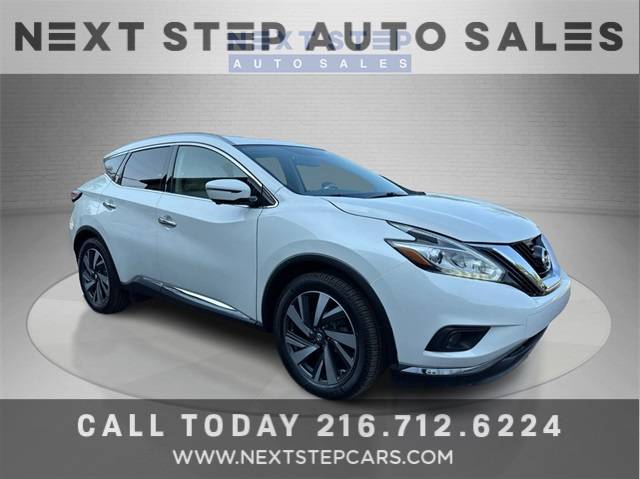 2018 Nissan Murano Platinum — SUV — 54,644 mi — Kirtland, OH