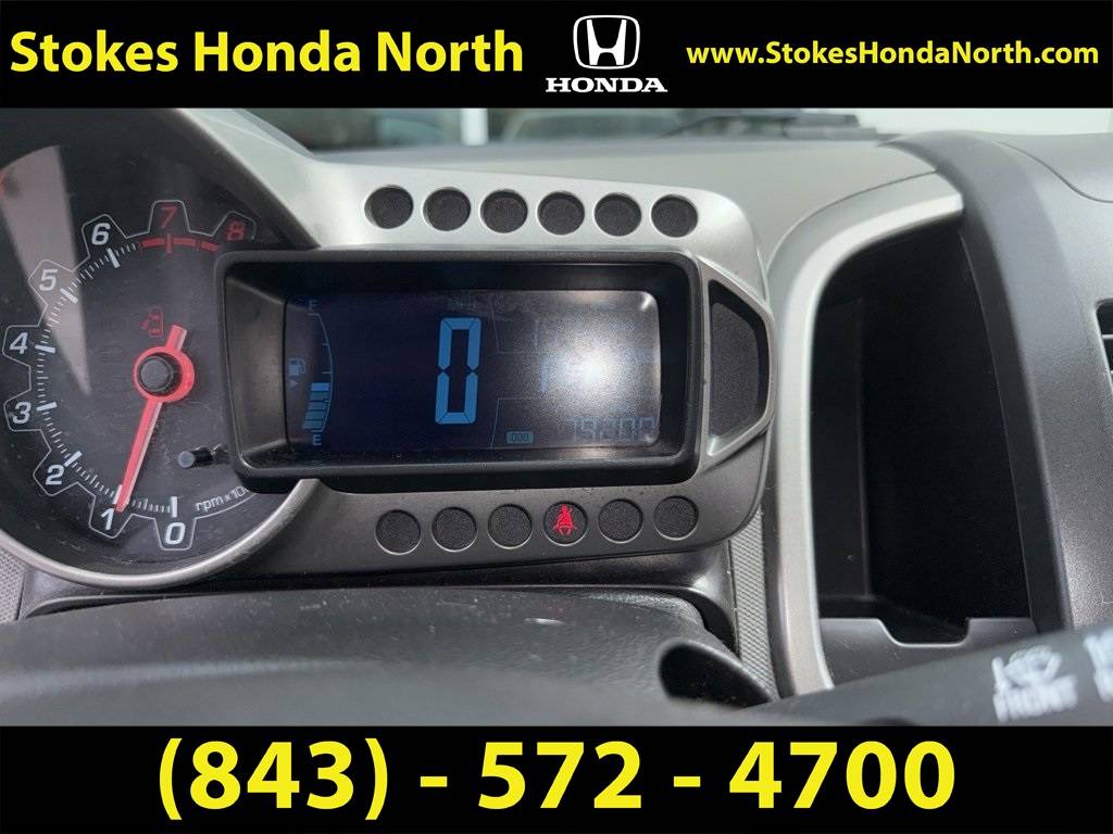 2016 Chevrolet Sonic LT — Hatchback — 79,200 mi — North Charleston, SC