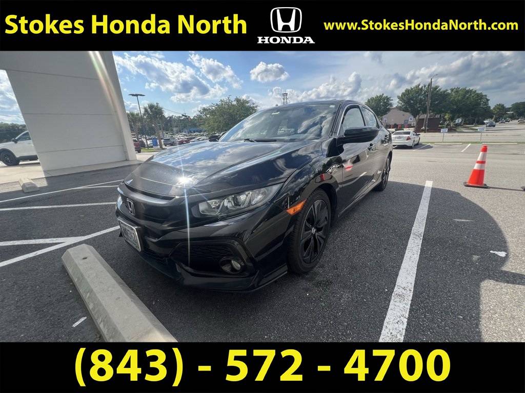 2019 Honda Civic EX — Hatchback — 72,853 mi — North Charleston, SC