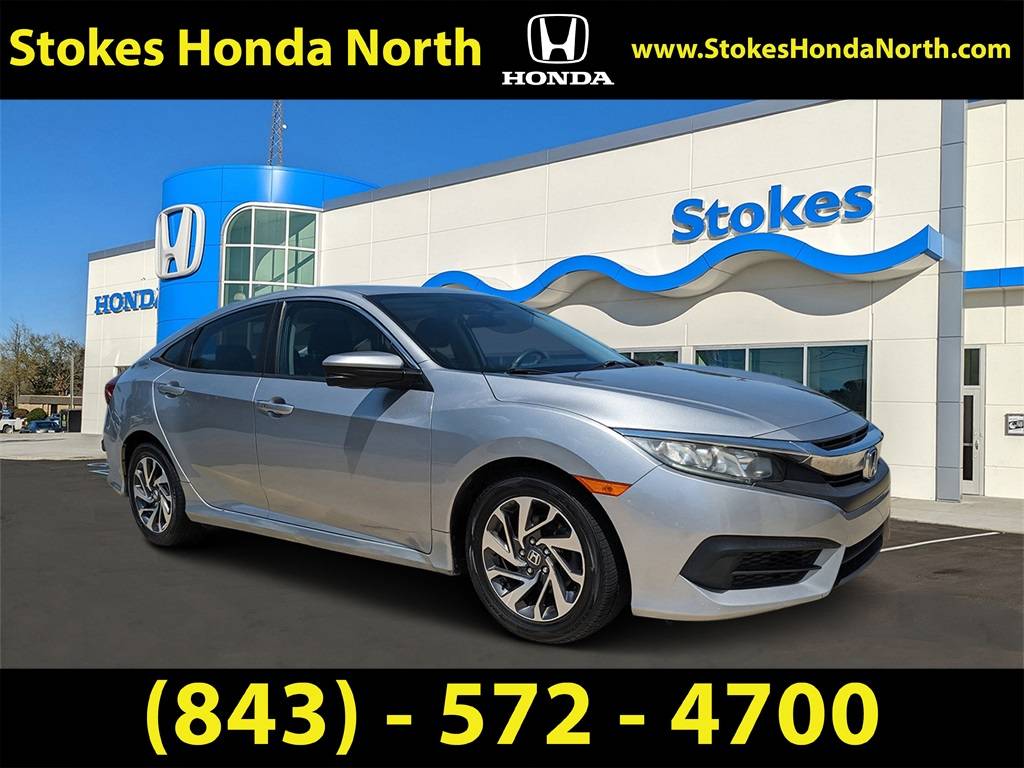 2018 Honda Civic EX — Sedan — 70,935 mi — North Charleston, SC