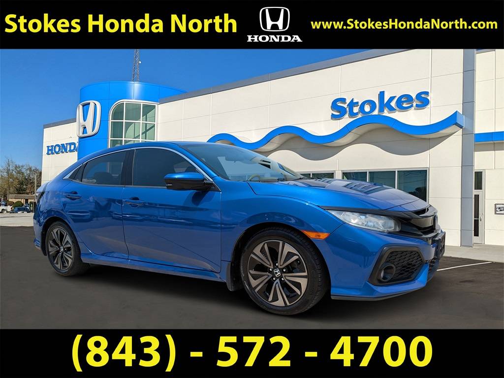 2017 Honda Civic EX — Hatchback — 80,587 mi — North Charleston, SC