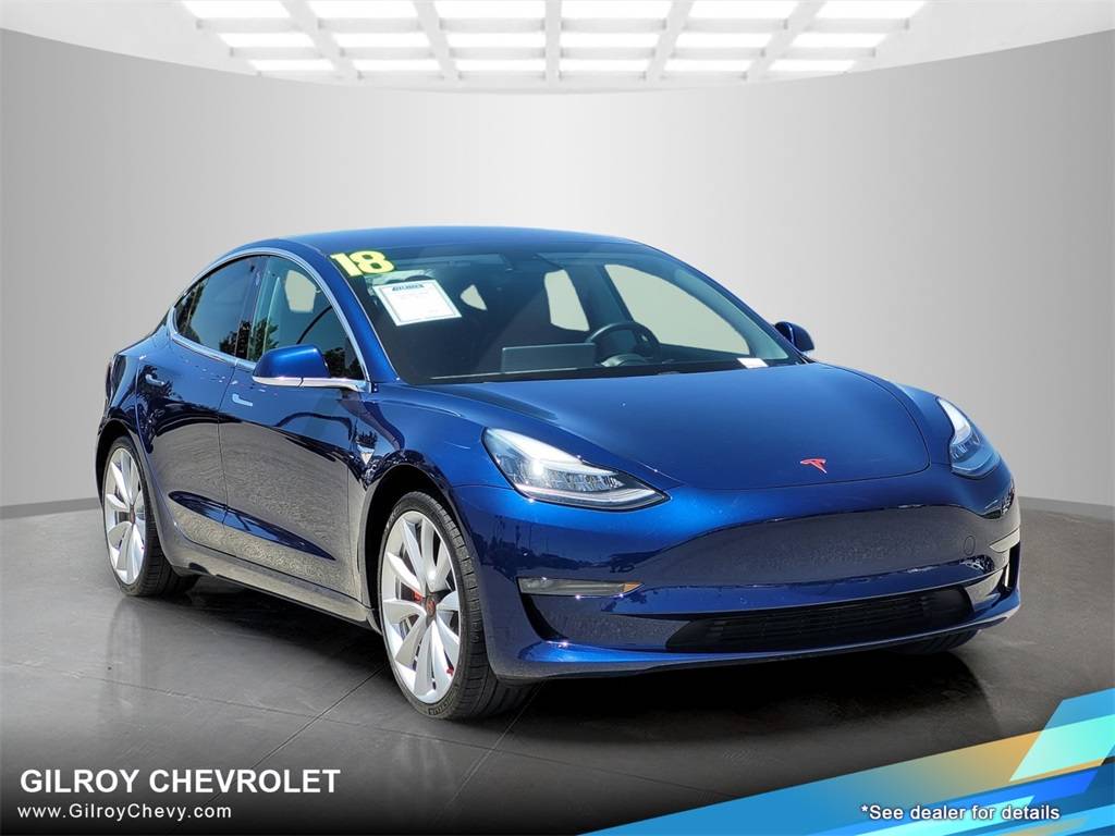 2018 Tesla Model 3 Long Range — Sedan — 46,817 mi — Gilroy, CA