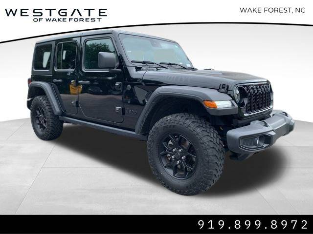 2024 Jeep Wrangler Willys — SUV — 21,664 mi — Wake Forest, NC