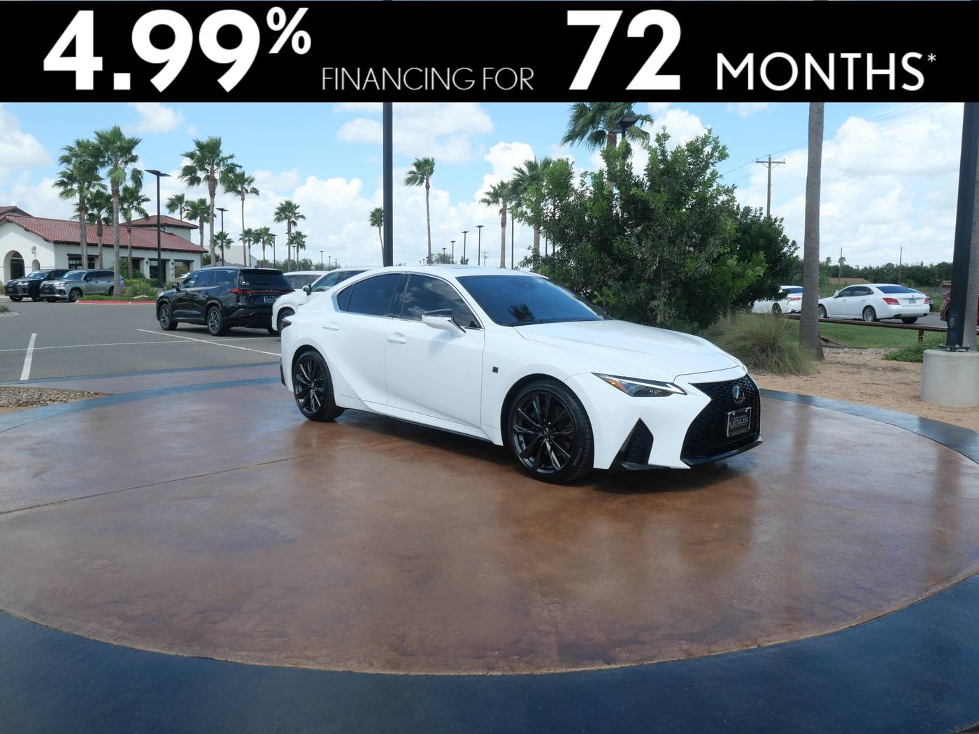 2025 Lexus IS IS 350 F SPORT Design — Sedan — 3,555 mi — San Juan, TX