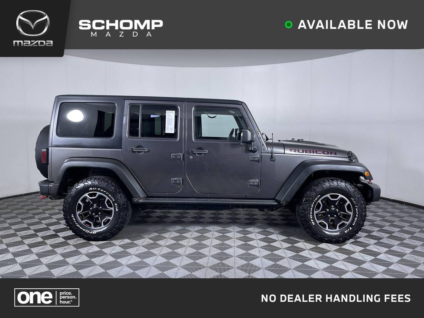 2014 Jeep Wrangler Rubicon X — SUV — 108,494 mi — Denver, CO