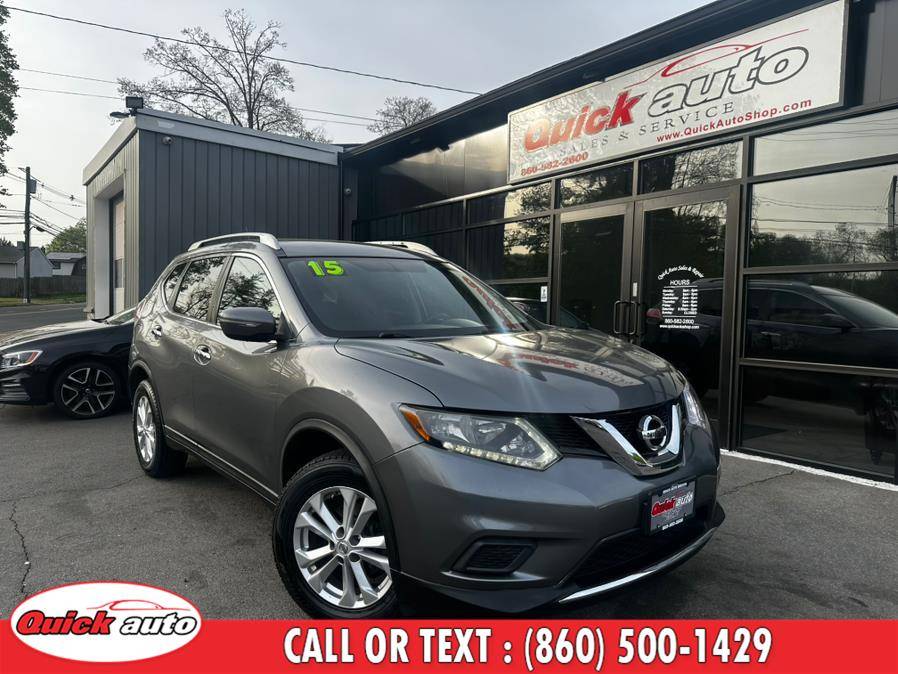 2015 Nissan Rogue SV — SUV — 61,237 mi — Bristol, CT