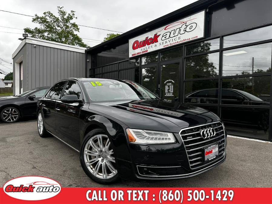 2015 Audi A8 3.0S — Sedan — 104,334 mi — Bristol, CT
