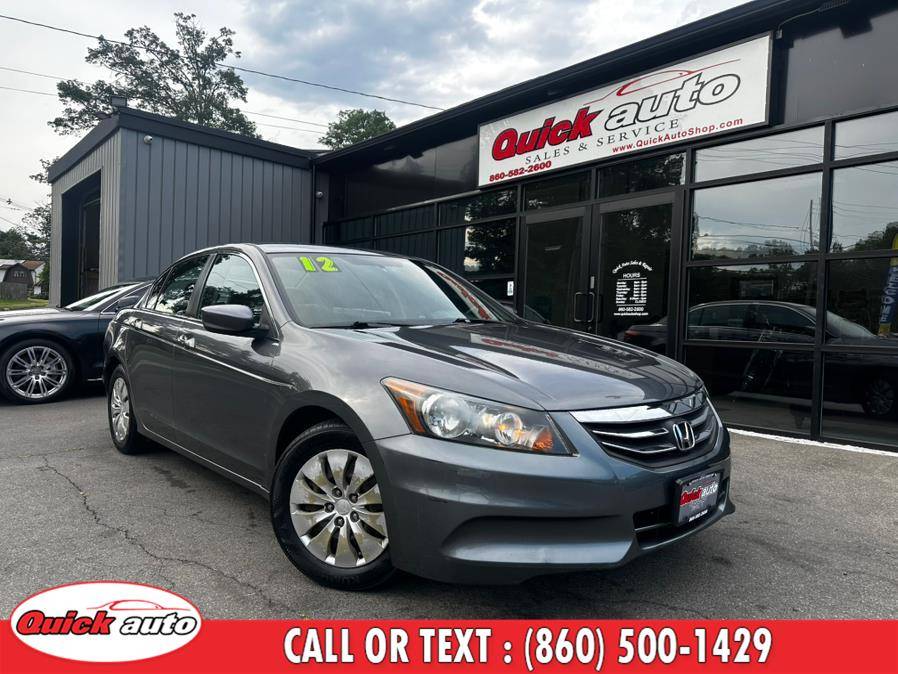 2012 Honda Accord LX — Sedan — 114,935 mi — Bristol, CT