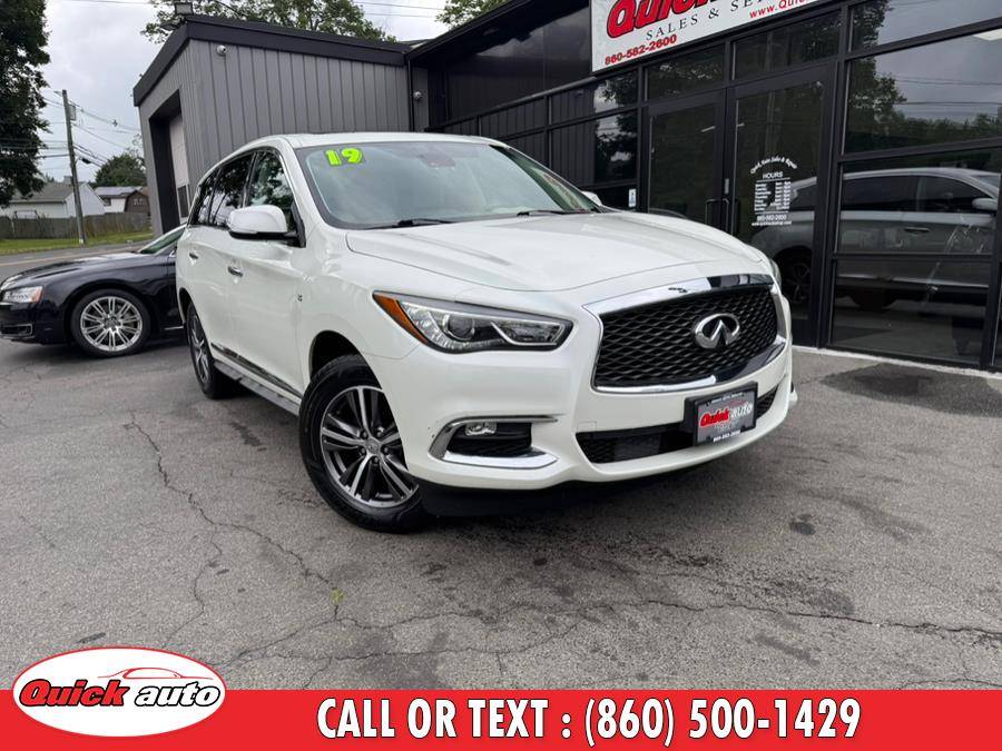 2019 INFINITI QX60 PURE — SUV — 92,647 mi — Bristol, CT