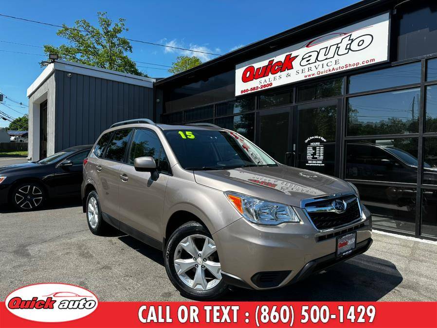 2015 Subaru Forester 2.5i Premium — SUV — 104,363 mi — Bristol, CT