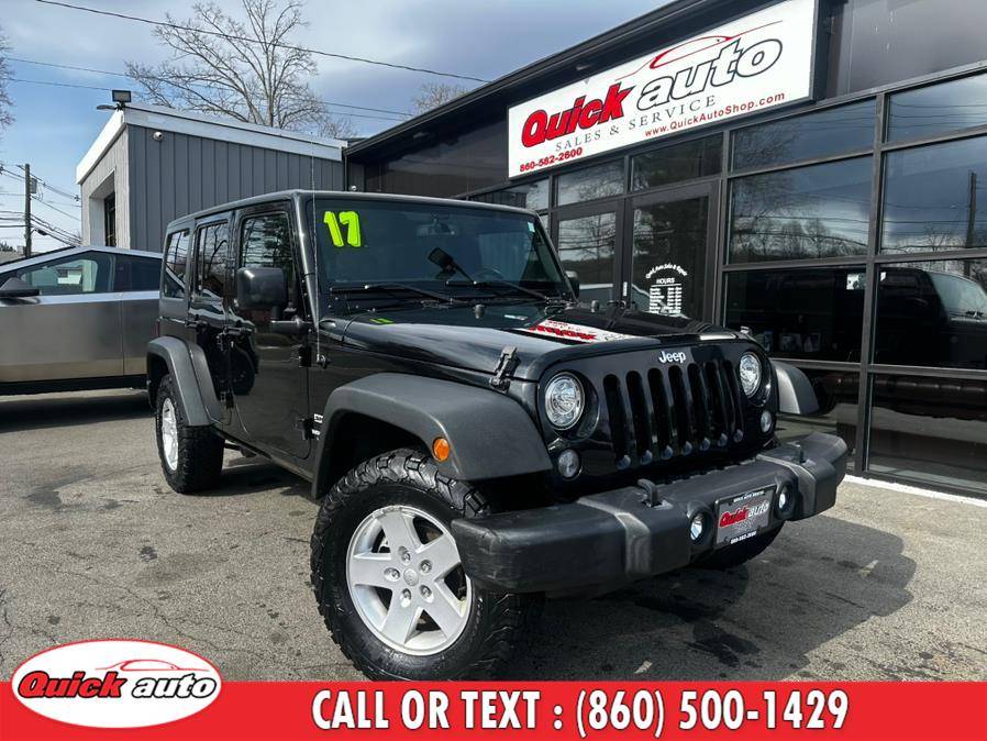 2017 Jeep Wrangler Sport — SUV — 106,622 mi — Bristol, CT