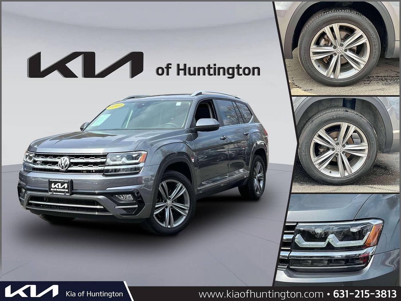 2019 Volkswagen Atlas SE with Technology R-Line — SUV — 69,640 mi — Huntington, NY
