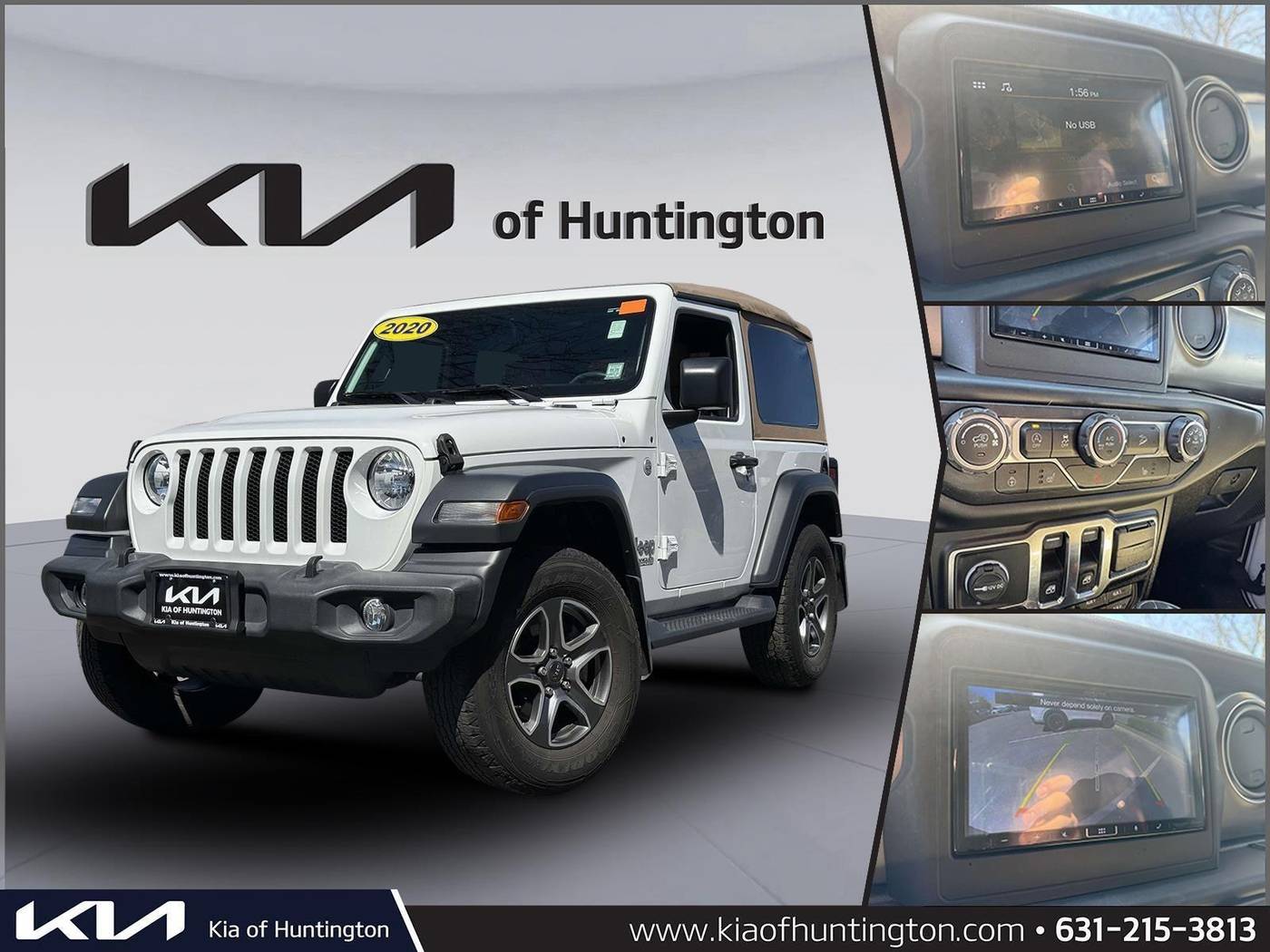 2020 Jeep Wrangler Sport S — SUV — 37,521 mi — Huntington, NY