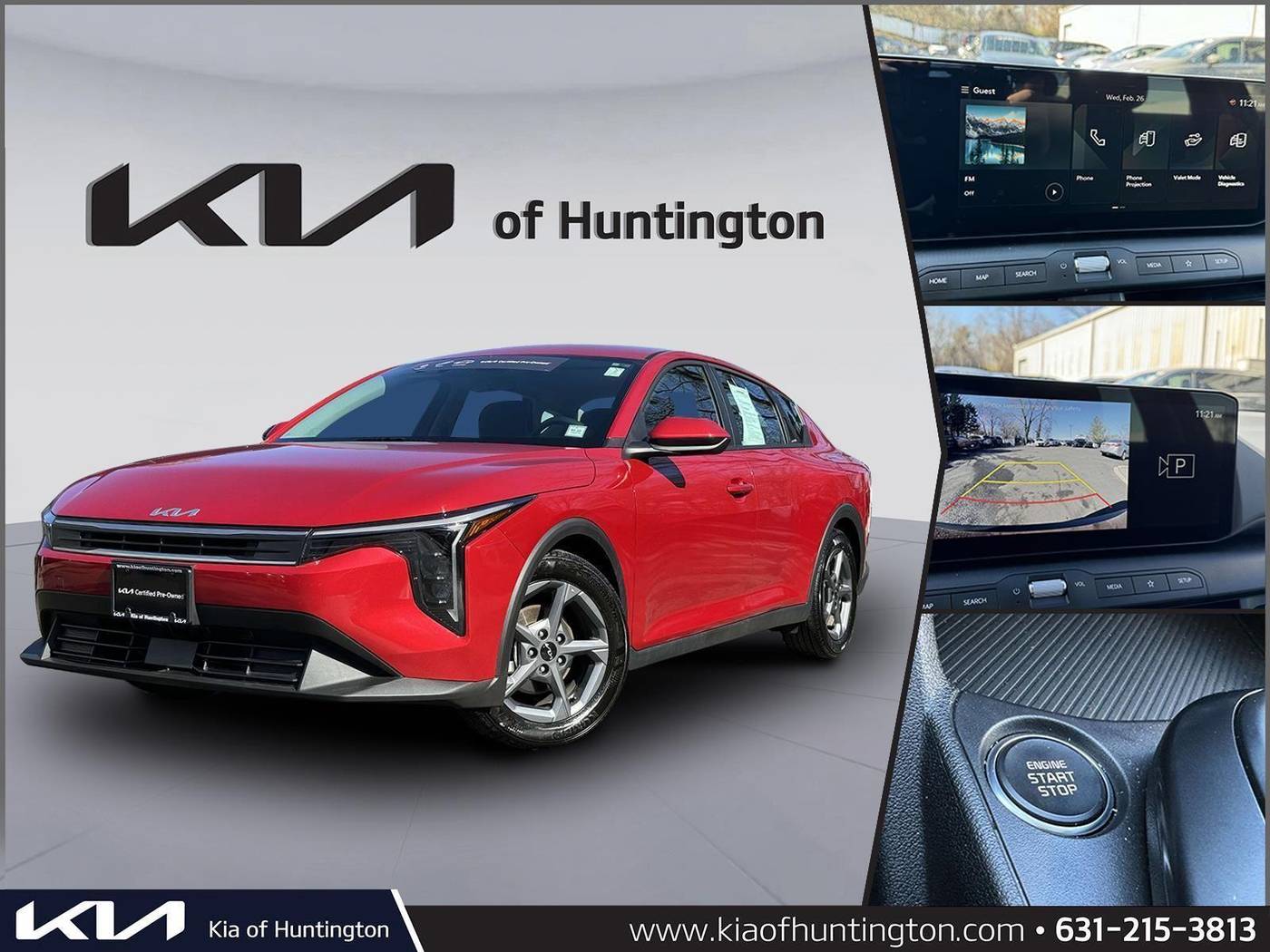 2025 Kia K4 LXS — Sedan — 1,707 mi — Huntington, NY