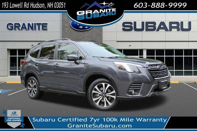 2022 Subaru Forester Limited — SUV — 18,991 mi — Hudson, NH