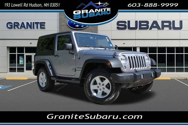 2016 Jeep Wrangler Sport — SUV — 89,011 mi — Hudson, NH