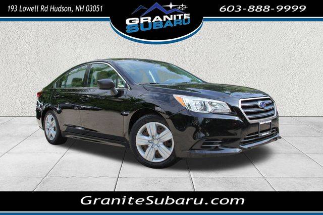 2015 Subaru Legacy 2.5i — Sedan — 16,607 mi — Hudson, NH