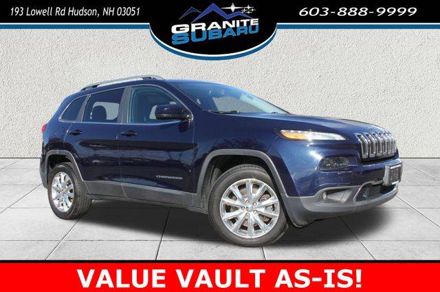 2016 Jeep Cherokee Limited — SUV — 103,082 mi — Hudson, NH
