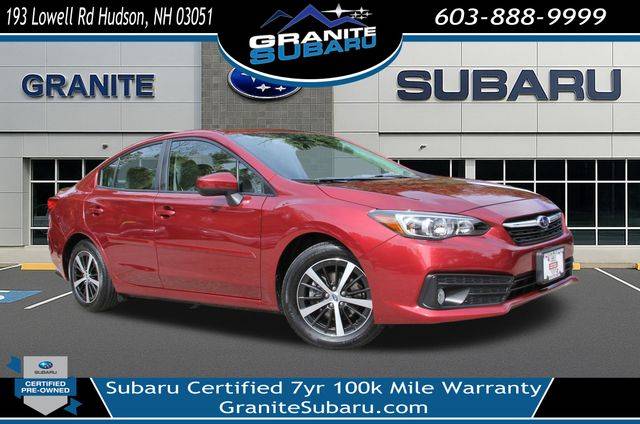 2023 Subaru Impreza 2.0i Premium — Sedan — 21,165 mi — Hudson, NH