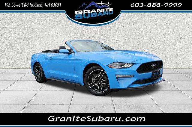 2023 Ford Mustang EcoBoost Premium — Convertible — 41,554 mi — Hudson, NH