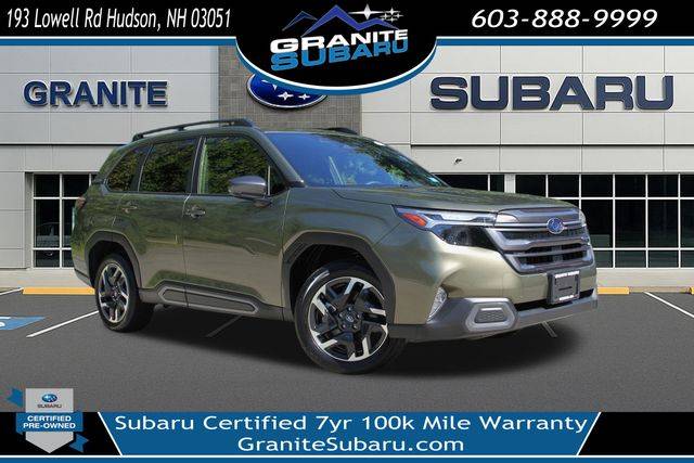 2025 Subaru Forester Limited — SUV — 9,870 mi — Hudson, NH