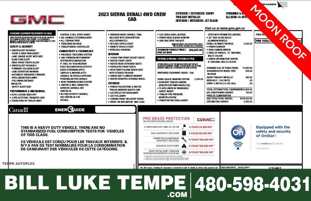 2023 GMC Sierra 3500HD Denali — Pickup Truck — 43,269 mi — Tempe, AZ