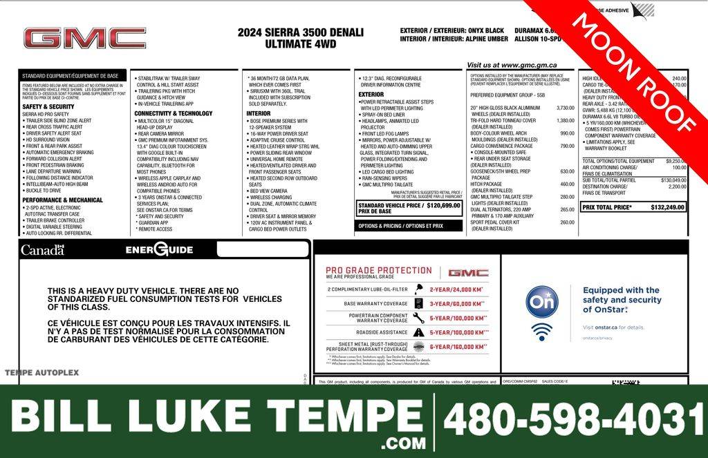 2024 GMC Sierra 3500HD Denali Ultimate — Pickup Truck — 44,147 mi — Tempe, AZ