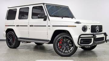 Used 2021 Mercedes-Benz G63 AMG SUV RARE Designo Mystic Blue! ONLY 1900  Miles! Exclusive Interior Pack! For Sale (Special Pricing)