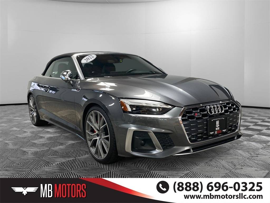 2022 Audi S5 Prestige — Convertible — 34,000 mi — Bellingham, WA