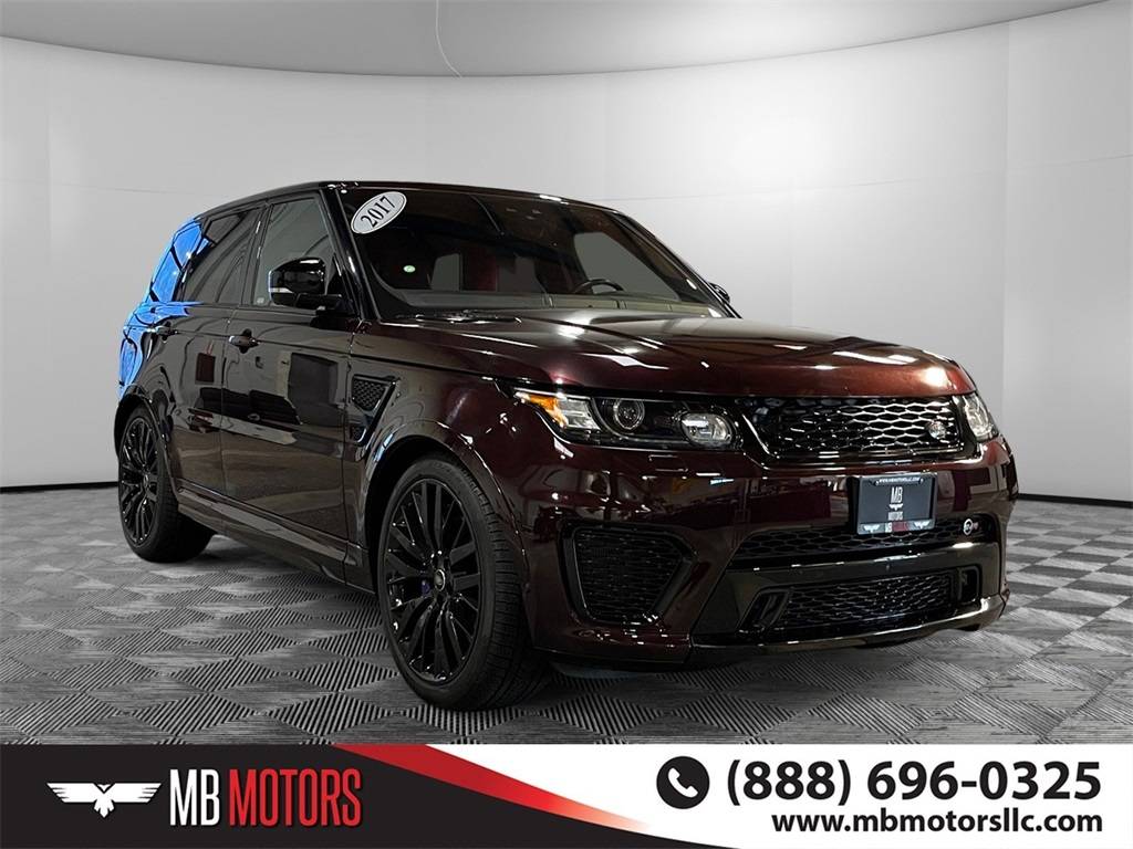 2017 Land Rover Range Rover Sport SVR — SUV — 24,745 mi — Bellingham, WA