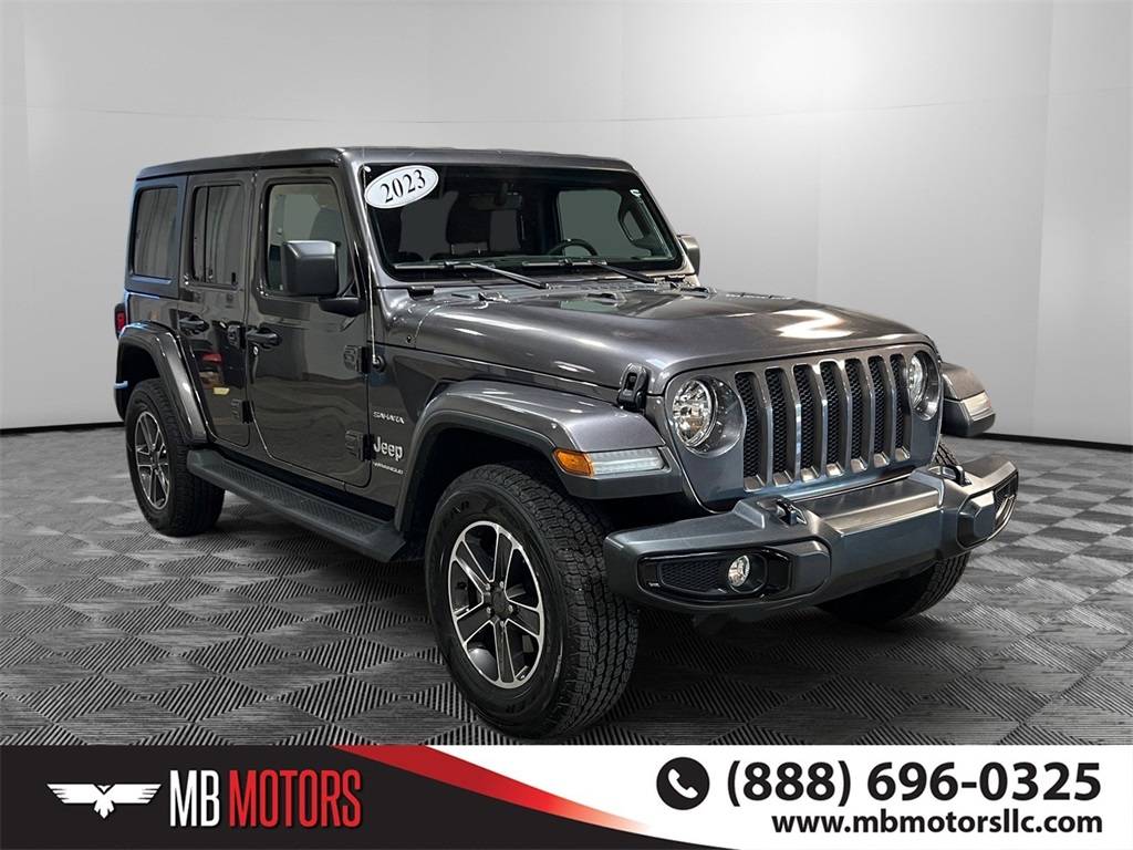 2023 Jeep Wrangler Sahara — SUV — 9,690 mi — Bellingham, WA