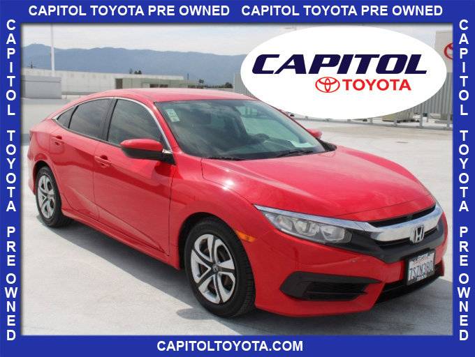 2016 Honda Civic LX — Sedan — 80,608 mi — San Jose, CA