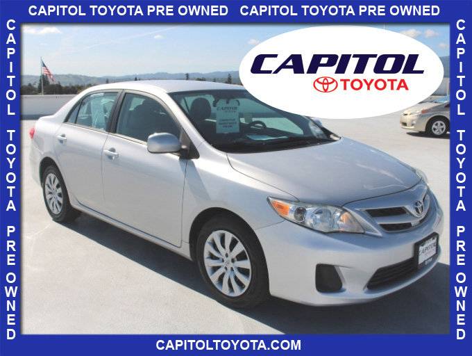 2012 Toyota Corolla LE — Sedan — 111,214 mi — San Jose, CA