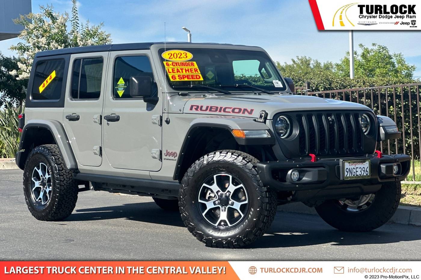 2023 Jeep Wrangler Rubicon — SUV — 3,056 mi — Turlock, CA