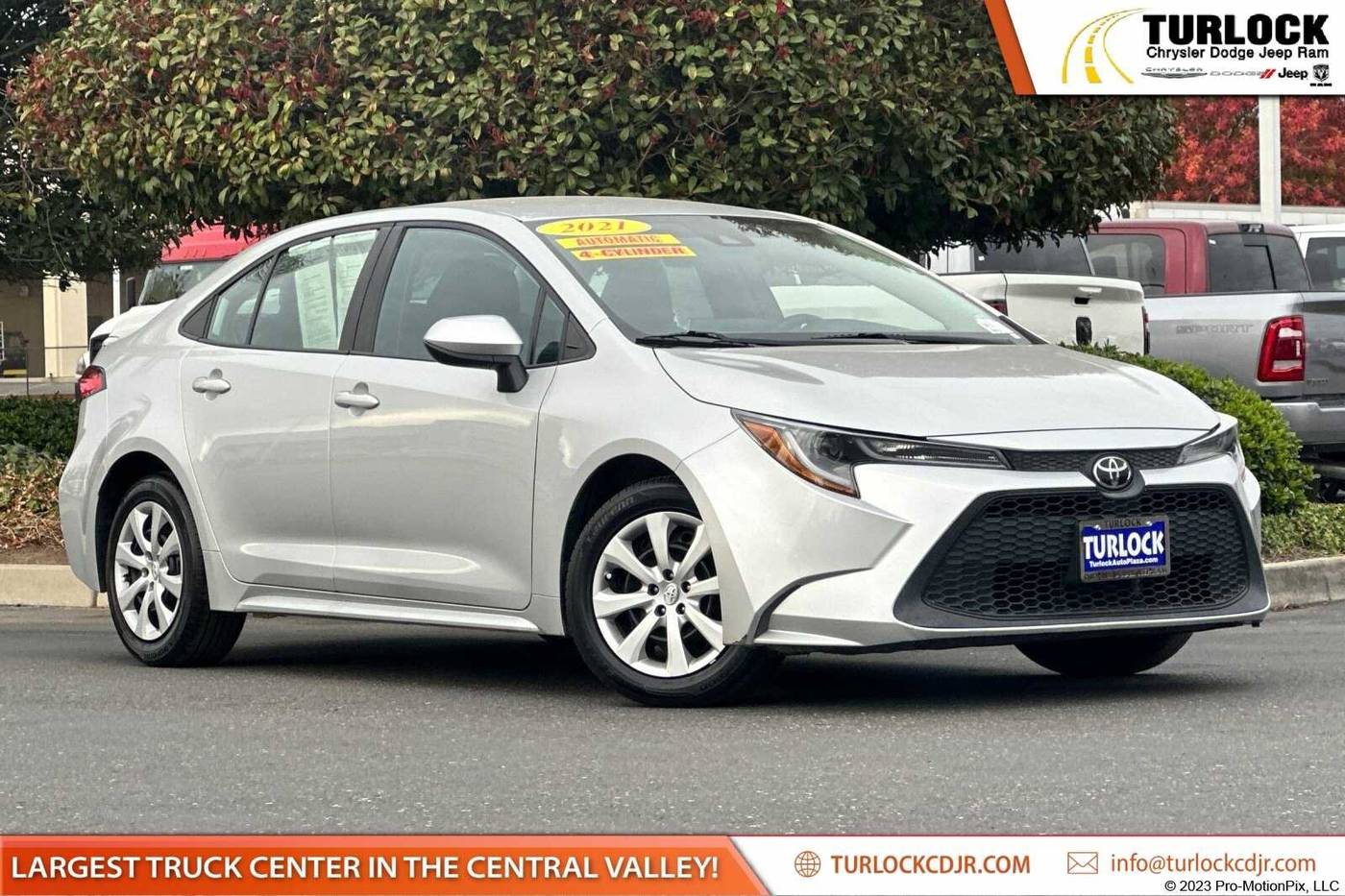 2021 Toyota Corolla LE — Sedan — 61,955 mi — Turlock, CA