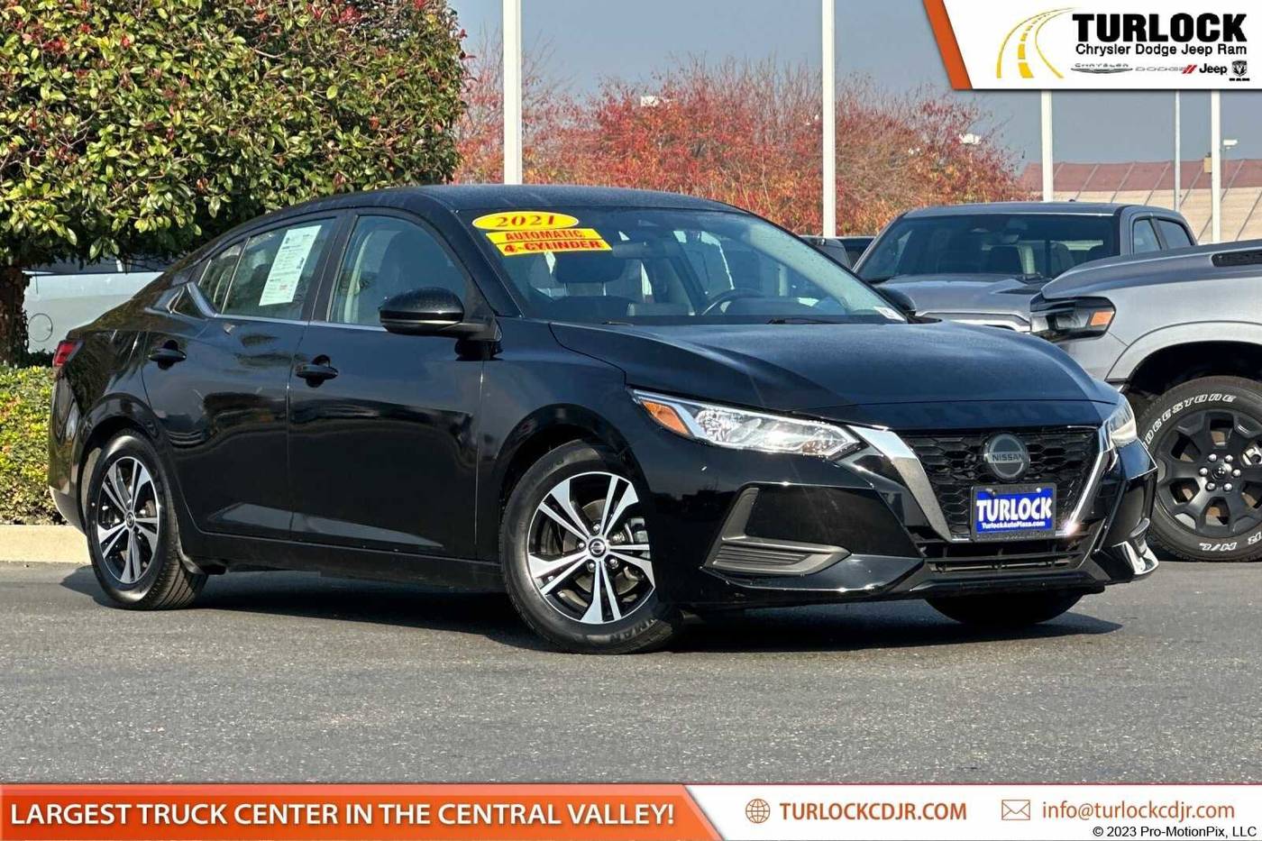 2021 Nissan Sentra SV — Sedan — 60,708 mi — Turlock, CA