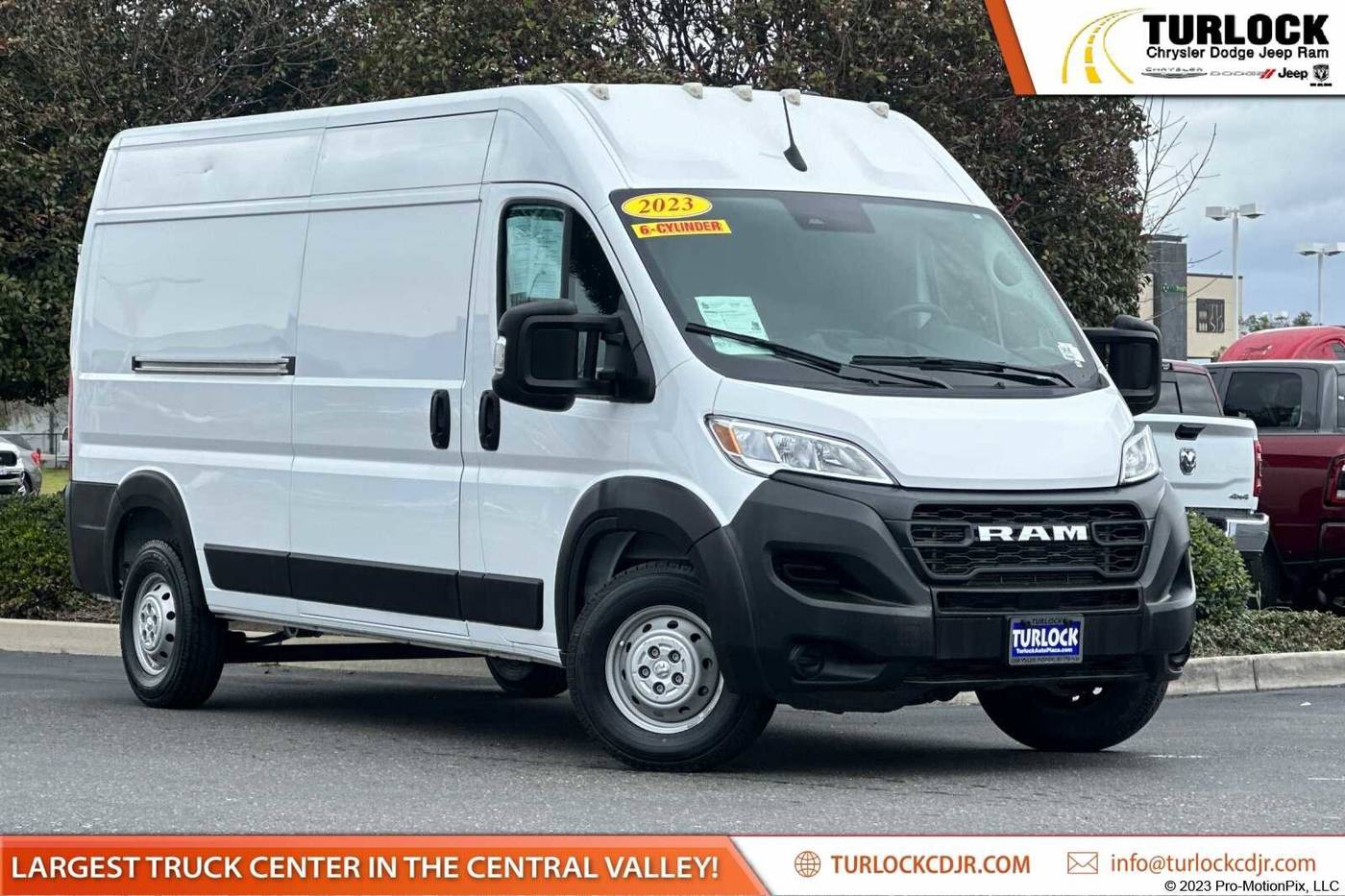 2023 Ram ProMaster Cargo Van 2500 — Cargo Van — 38,056 mi — Turlock, CA