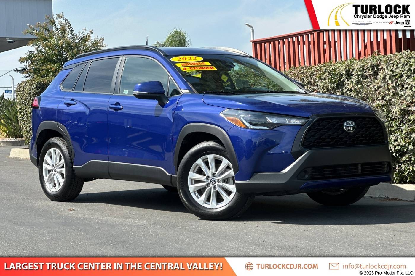 2022 Toyota Corolla Cross LE — SUV — 55,022 mi — Turlock, CA