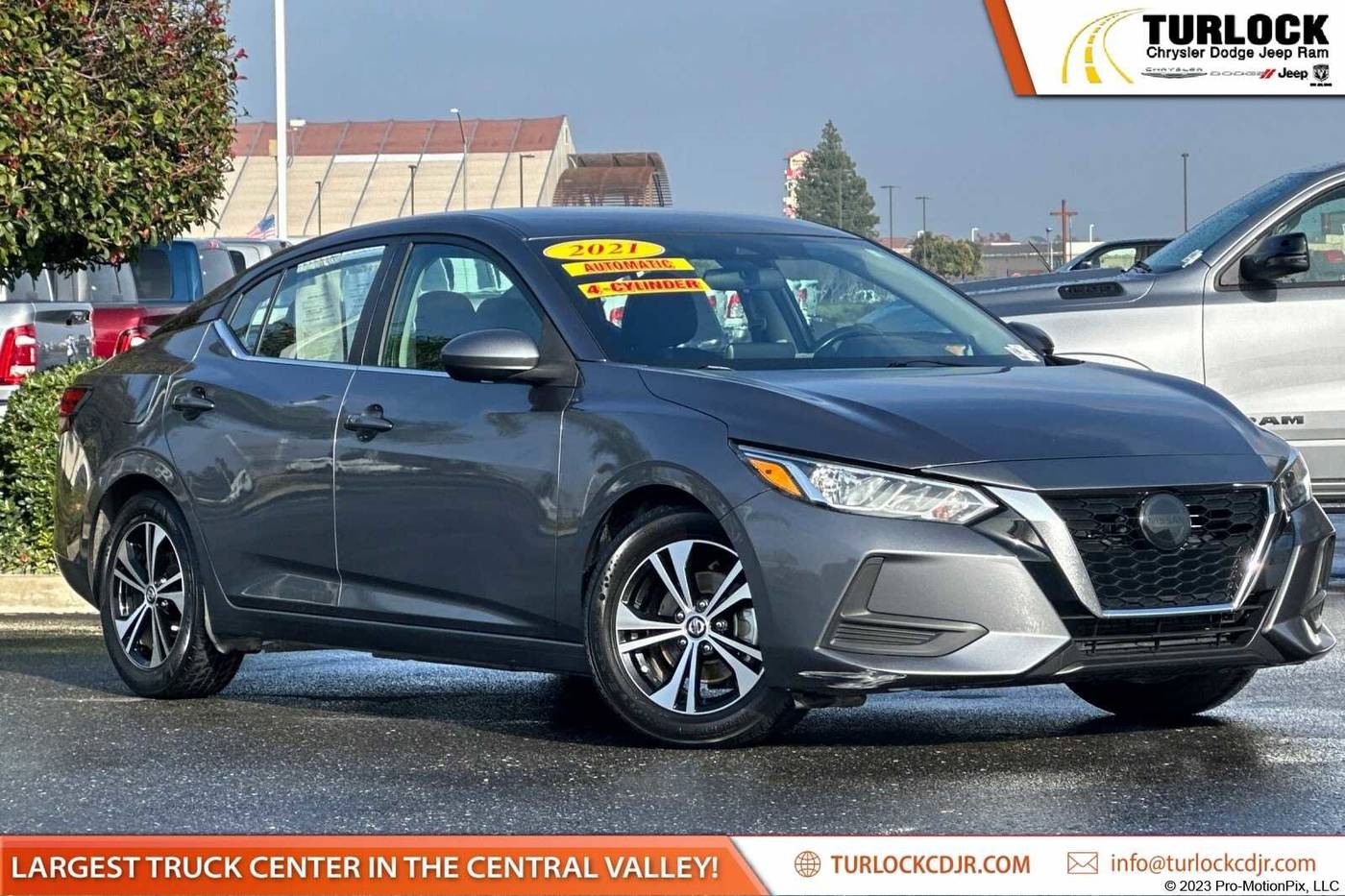 2021 Nissan Sentra SV — Sedan — 66,640 mi — Turlock, CA