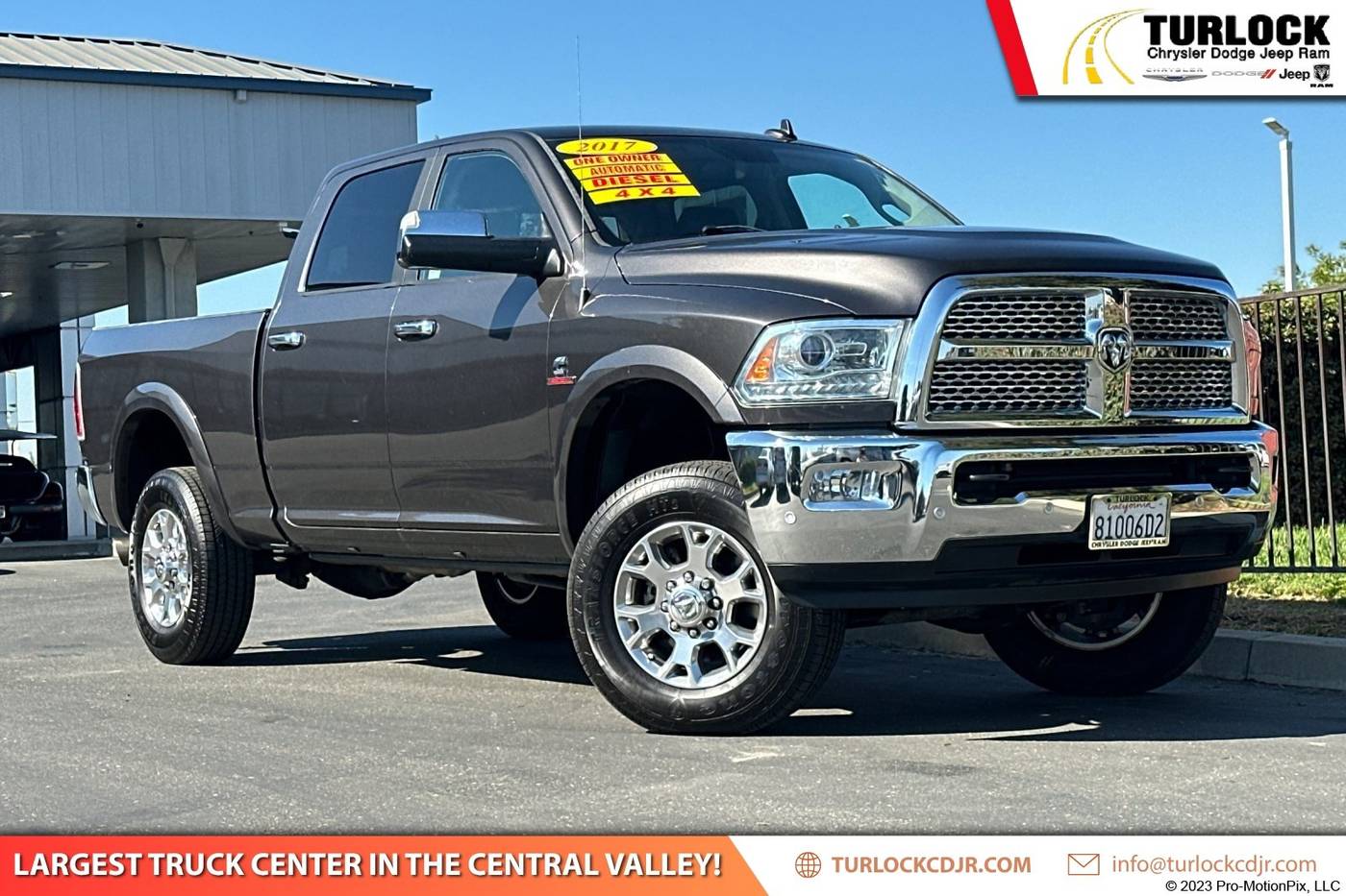 2017 Ram 3500 Laramie — Pickup Truck — 34,872 mi — Turlock, CA