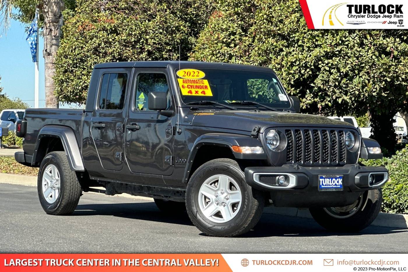 2022 Jeep Gladiator Sport S — Pickup Truck — 56,208 mi — Turlock, CA
