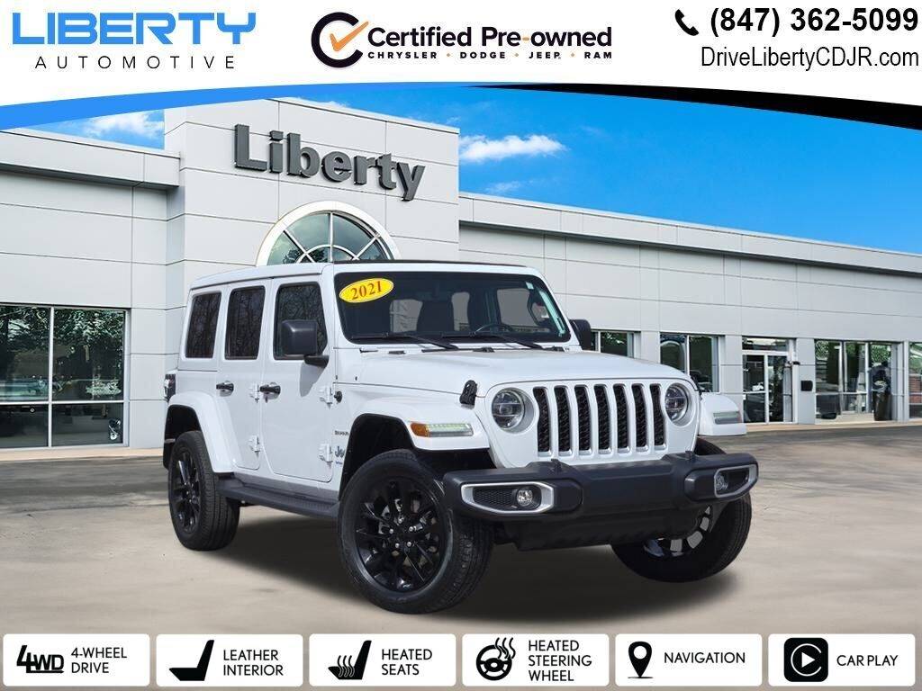 2021 Jeep Wrangler Sahara 4xe — SUV — 24,505 mi — Libertyville, IL